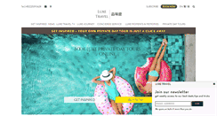 Desktop Screenshot of luxetravel.com.hk